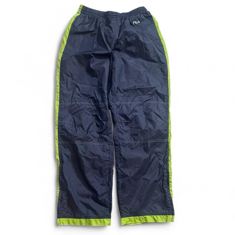 Fila Track pants Size Large Y2K Baggy Wide Leg Streetwear Training Skate